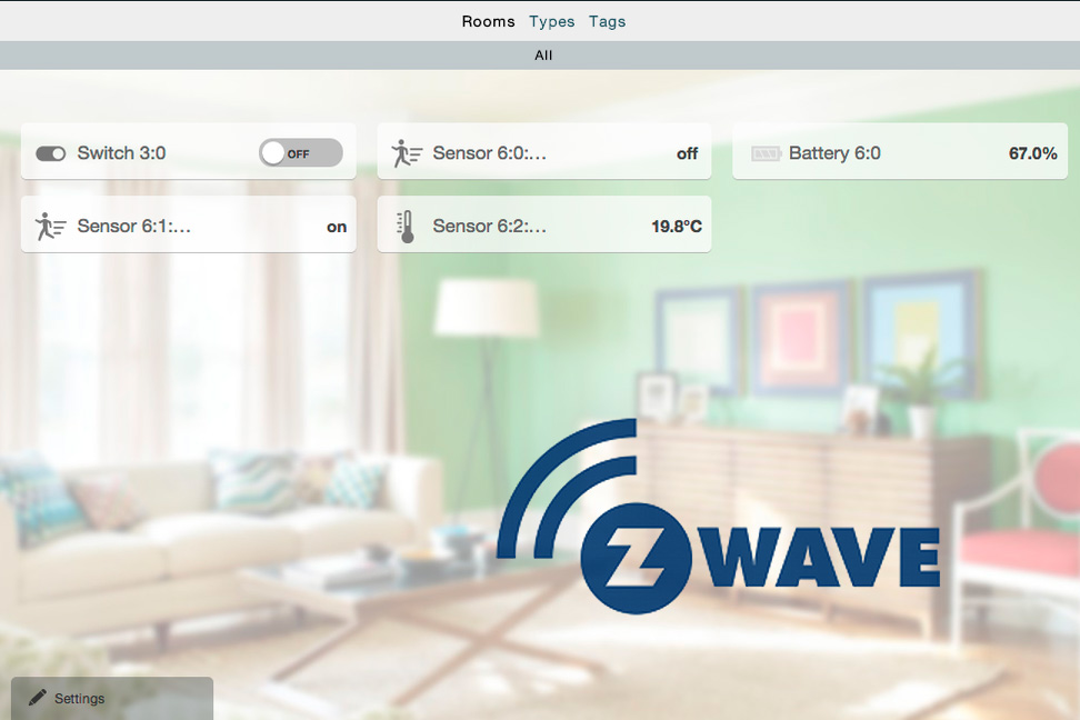 Z-Way GUI