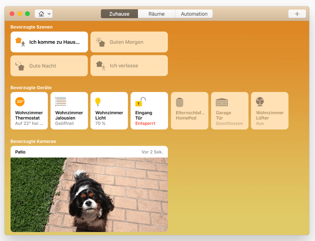 Apple HomeKit: Home-App ab Mojave auch für den Mac verfügbar