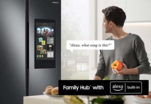 Samsung stellt sechste Generation des Family Hub mit Alexa Built-In vor