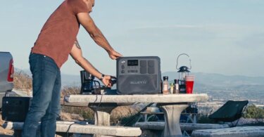 Bluetti AC200L im Camping Einsatz