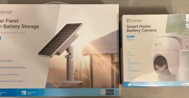 EZVIZ CB8 Lite Cam and Solar Panel Test
