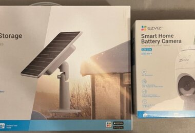 EZVIZ CB8 Lite Cam and Solar Panel Test