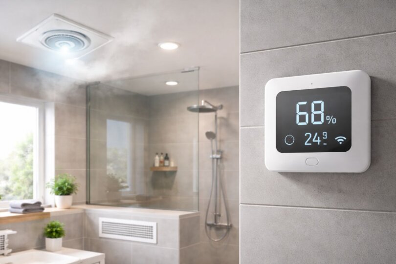 Smartes Lüften im Badezimmer